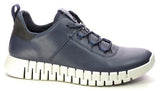 Ecco 525204-50595 Gruuv Mens Leather Lace Up Trainer