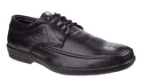 Fleet & Foster Dave Mens Leather Lace Up Shoe Black