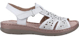 Fleet & Foster Ruth Womens Leather Touch-Fastening Sandal