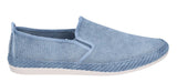 Flossy Manso Mens Slip On Canvas Espadrille Casual Shoe