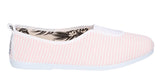 Flossy Rayuela Womens Striped Canvas Slip On Casual Shoe