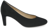 Gabor Edina 91.410 Womens Suede Leather Court Shoe
