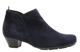 Gabor Trudy Womens Suede Leather Zip Ankle Boot 35.603