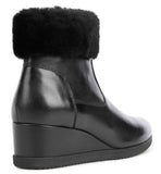 Geox D Anylla Wedge Warm Lined Ankle Boots