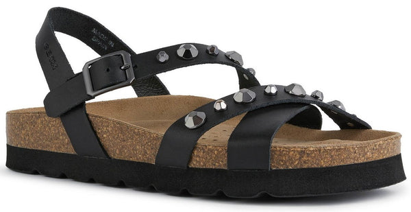 Geox Brionia High Womens Leather Casual Sandal