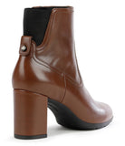 Geox D New Annya Womens Zip Up Leather Ankle Boots