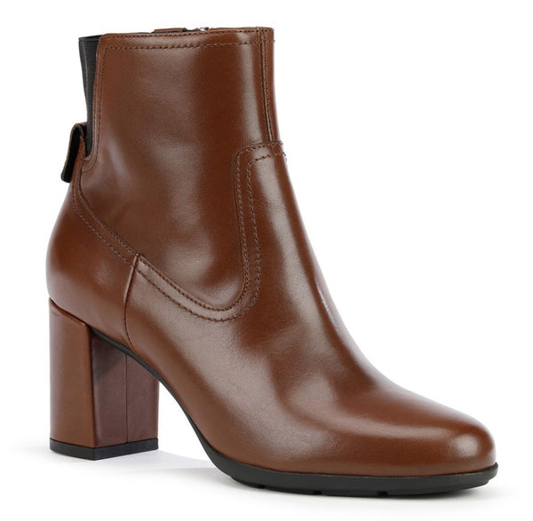 Geox New Annya Ankle Boots Brown