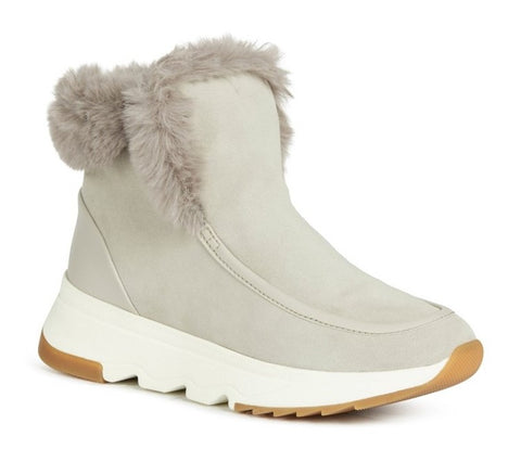 Geox Falena Woman Ankle Boot Light Grey