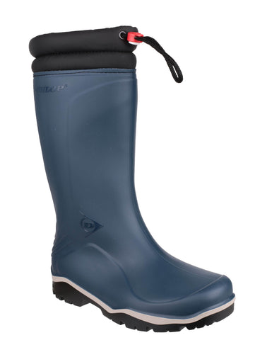 Dunlop Blizzard K454601 Womens Insulated Wellington Boot Blue