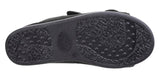GBS Brompton Mens Extra Wide Fit Open Toe Touch Fastening Slipper