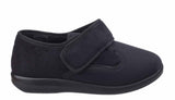 GBS Frenchay Womens Wide Fit Touch Fastening Slipper