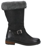 Hush Puppies Bonnie Womens Mid Calf Length Warm Lined Boot