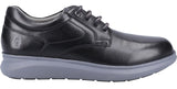 Hush Puppies Brett Mens Leather Lace Up Trainer