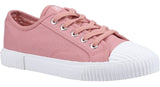 Hush Puppies Brooke Womens Lace Up Canvas Trainer