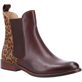 Hush Puppies Chloe Slip On Ankle Boot Leopard