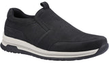 Hush Puppies Cole Mens Leather Slip On Shoe