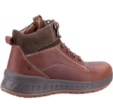 Hush Puppies Dave Mens Lace Up Leather Casual Boot