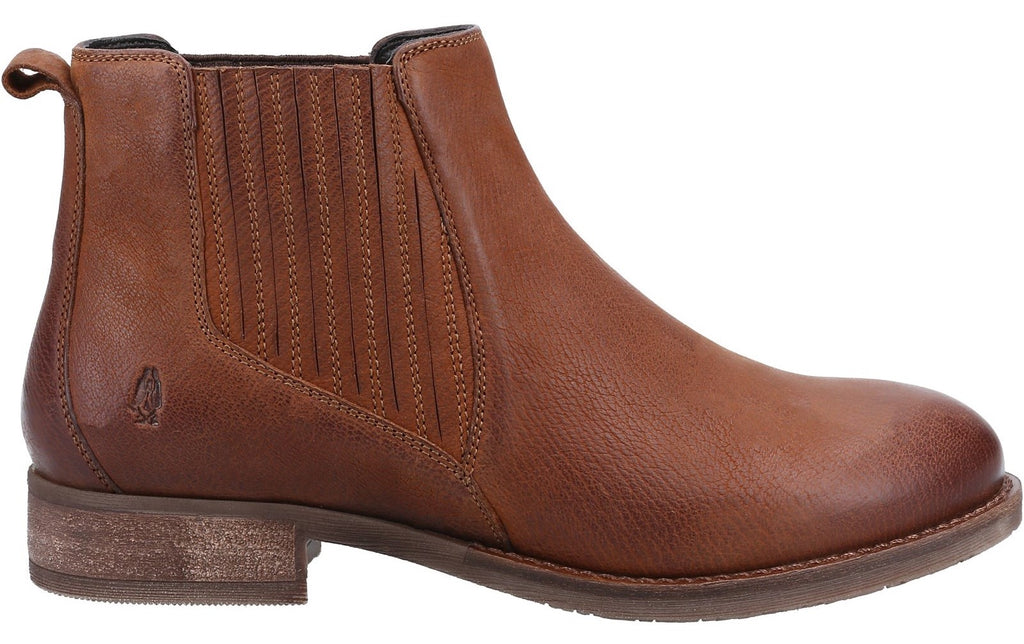Hush Puppies Edith Womens Leather Chelsea Boot Robin Elt Shoes