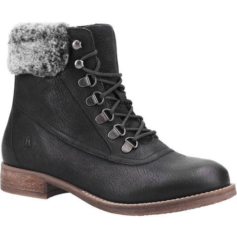 Hush Puppies Effie Womens Leather Ankle Boot