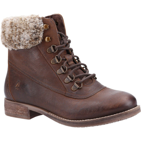 Hush Puppies Effie Womens Leather Ankle Boot