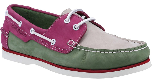 Hush Puppies Hattie Womens Lace Up Boat Shoe