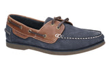 Hush Puppies Henry Mens Leather Lace Up Boat Shoe