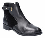 Hush Puppies Hollie Zip Up Ankle Boot Black