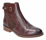 Hush Puppies Hollie Zip Up Ankle Boot Brown