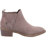 Hush Puppies Isobel Womens Suede Pull On Ankle Boot