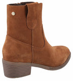 Hush Puppies Iva Womens Suede Leather Ankle Boot