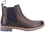 Hush Puppies Justin Mens Leather Chelsea Boot