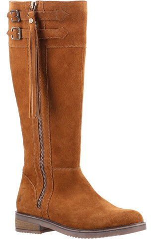 Hush Puppies Katherine Womens Leather Long Boot