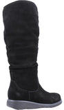 Hush Puppies Lucinda Womens Suede Leather Knee Boot
