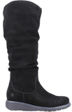 Hush Puppies Lucinda Womens Suede Leather Knee Boot