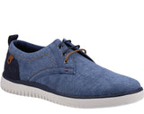 Hush Puppies Sandy Mens Lace Up Canvas Casual Shoe
