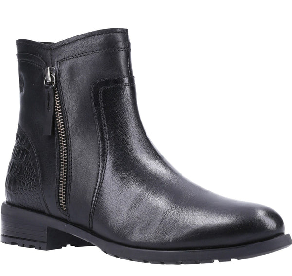 Hush Puppies Scarlett Womens Leather Ankle Boot