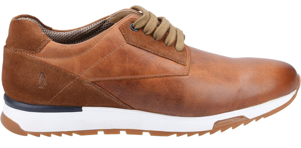 Hush Puppies Simon Mens Leather Lace Up Shoe Robin Elt Shoes