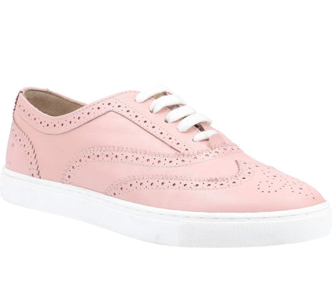 Hush Puppies Tammy Womens Brogue Detail Lace Up Shoe