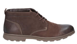 Hush Puppies Tyson Mens Leather Lace Up Chukka Boot