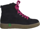 Jana Shoes 25280-29 Womens Lace Up Hi-Top Boot