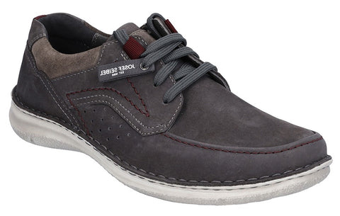 Josef Seibel Anvers 91 Mens Leather Lace Up Casual Shoe