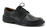 Josef Seibel Walt 27204 Mens Plain Fronted Lace Up Shoe Black 600