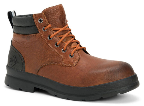 Muck Boots Chore Farm Mens Leather Lace Up Ankle Boot