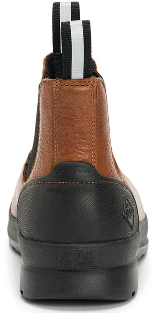 Muck Boots Chore Farm Mens Leather Chelsea Boot Robin Elt Shoes