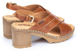 Pikolinos Carly W8W-1870 Womens Leather Heeled Sandal