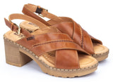 Pikolinos Carly W8W-1870 Womens Leather Heeled Sandal