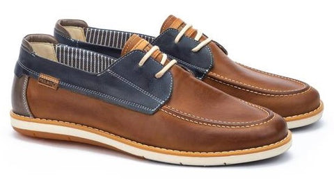 Pikolinos July M4E-1035BF Mens Leather Boat Shoe