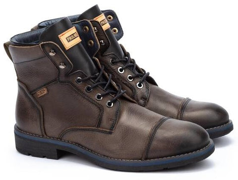 Pikolinos Yarley M2M-8170 Mens Leather Lace Up Ankle Boot