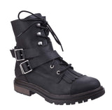 Rocket Dog Lacie Womens Combat Style Casual Boot Black