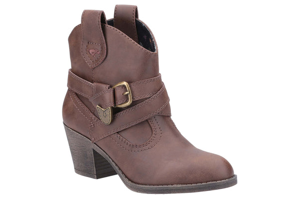 Rocket Dog Satire Womens Western Inspired Ankle Boot